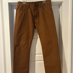 Filson Brown Canvas Pants